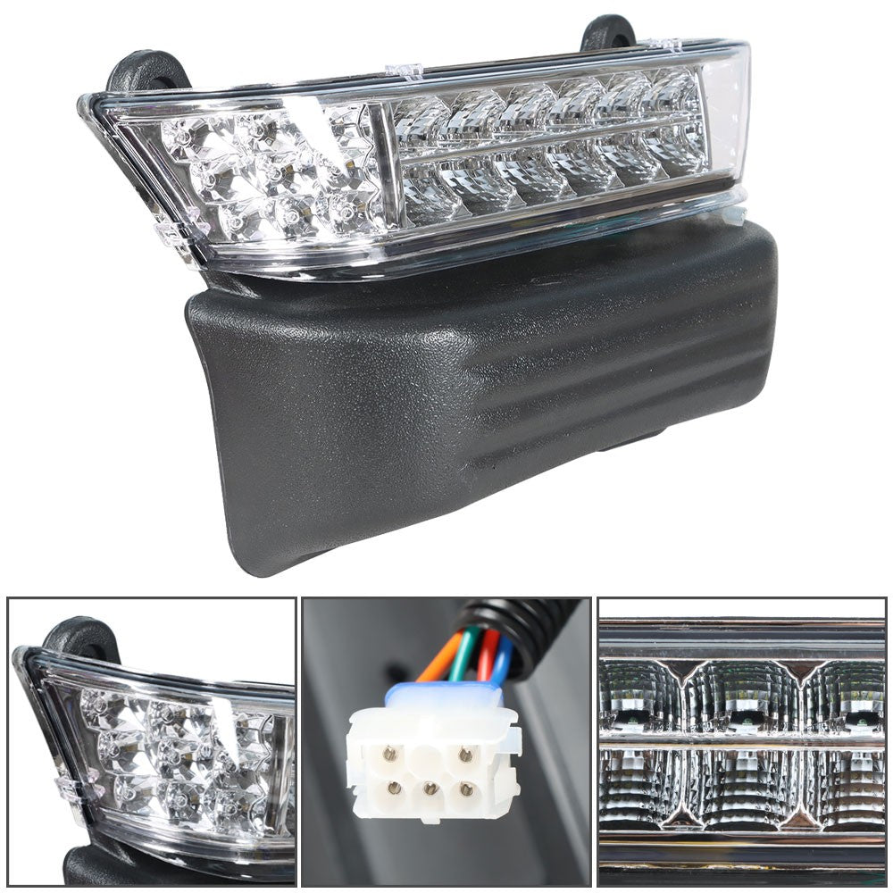 Full LED Headlight and Tail Light Kit for Club Car Precedent Golf Cart 2004-2008