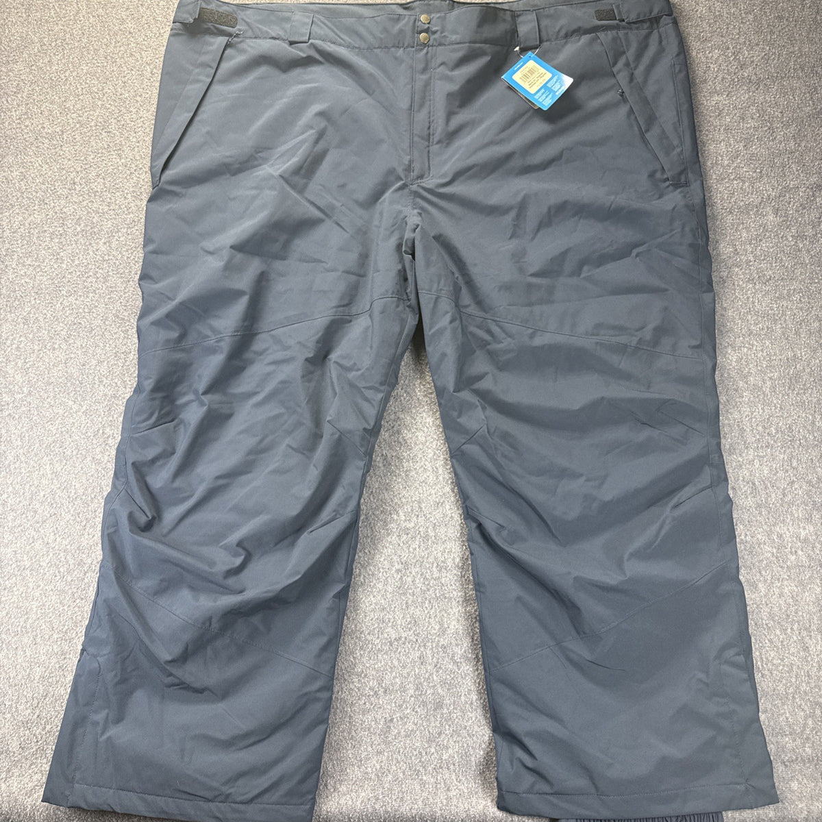 Men's Waterproof Snow Pants - Shafer Canyon Omni-Tech 6X Long Navy