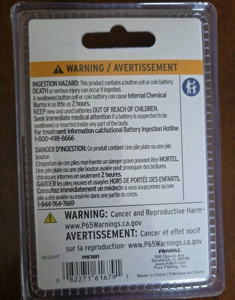 Ice Fishing Tip-Up Light LED Orange for Arctic Fire Accessories
