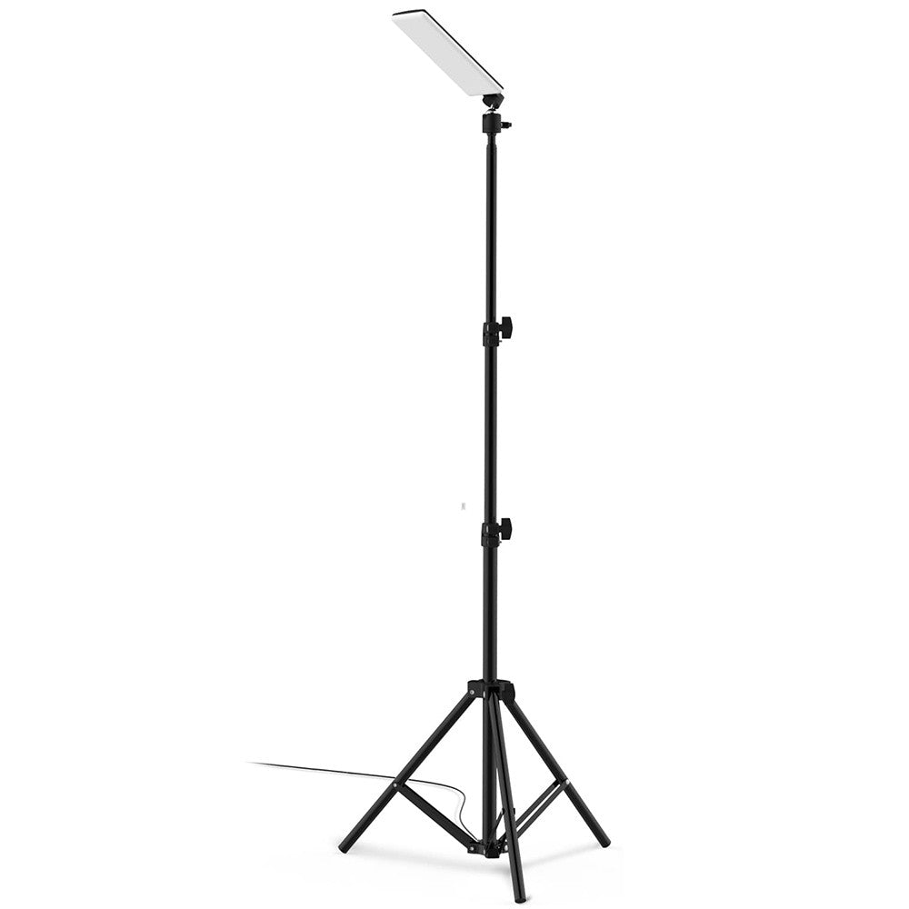 Portable Telescopic LED Work Light with Tripod Stand for Camping Outdoor Use