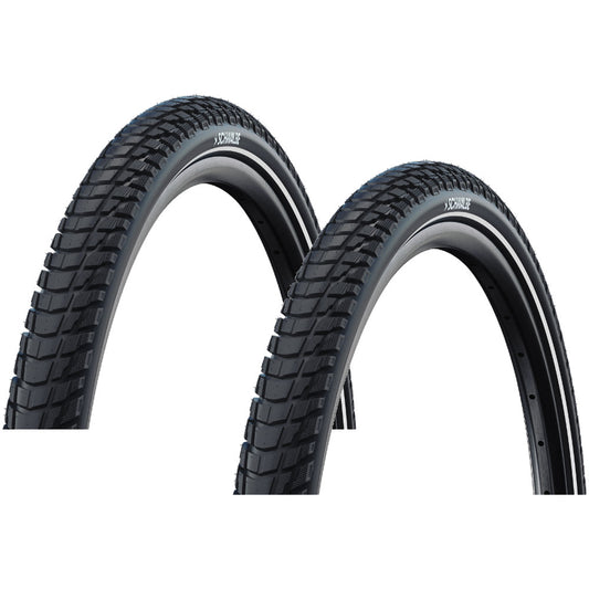 Schwalbe Marathon Plus Tour 650b x 55 / 27.5-Inch Clincher Tire with SmartGuard - Pack of 2