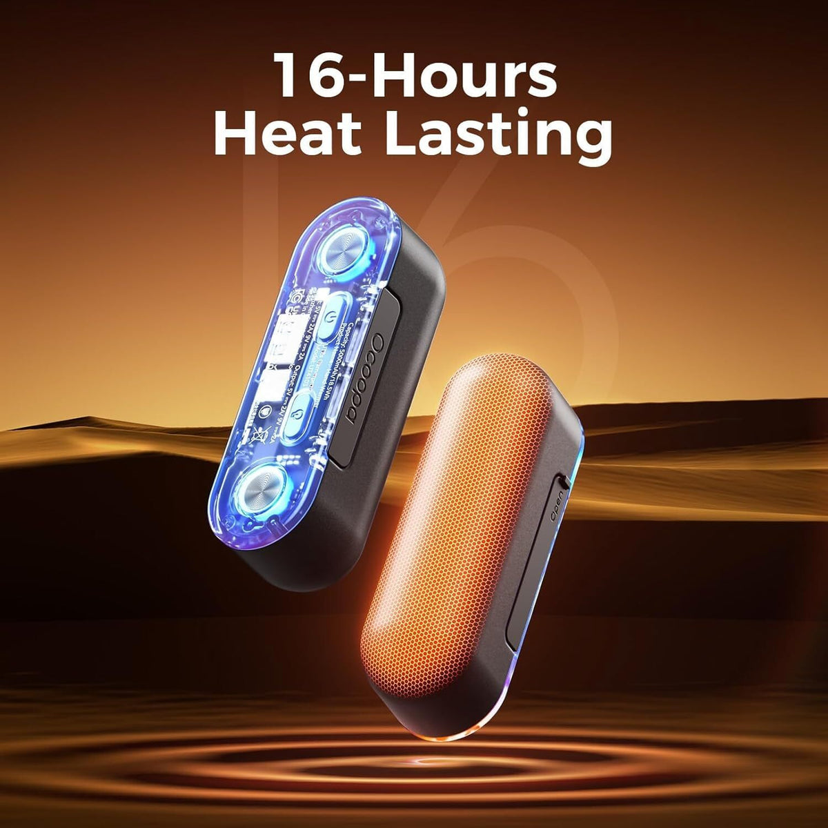 Rechargeable Hand Warmer with Power Bank 10000mAh Portable Electric Heater
