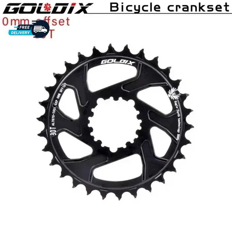 MTB Chainring 30T-38T Direct Mount 3 Bolt Offset 0-6mm for 9-12 Speed Bikes