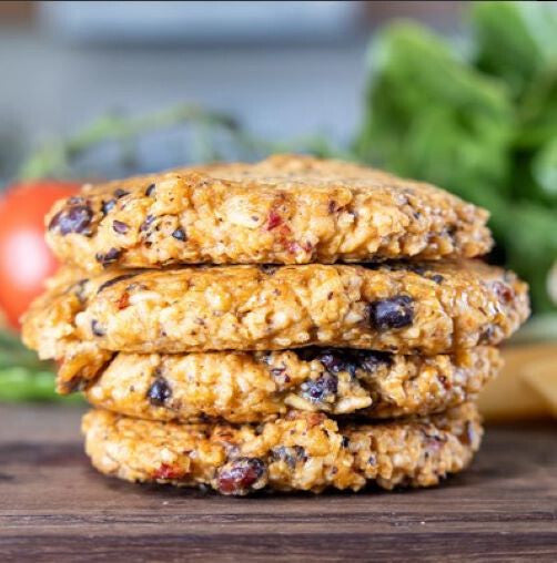 Emergency Food Supply Black Bean Burger Kit - 25-Year Shelf Life, 6 Servings