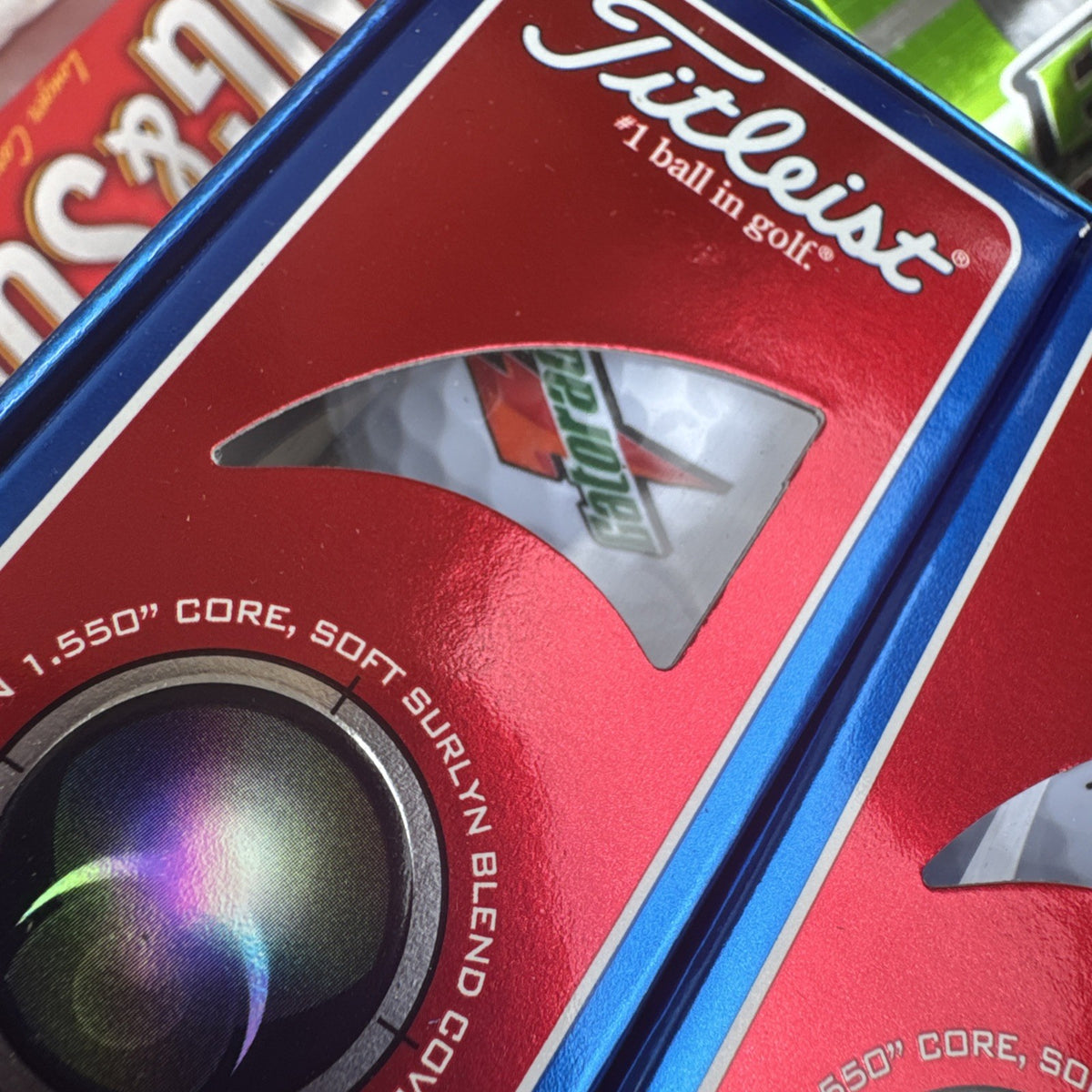 Titleist DT SoLo Golf Balls 12 Pack New Old Stock - Gatorade Logo