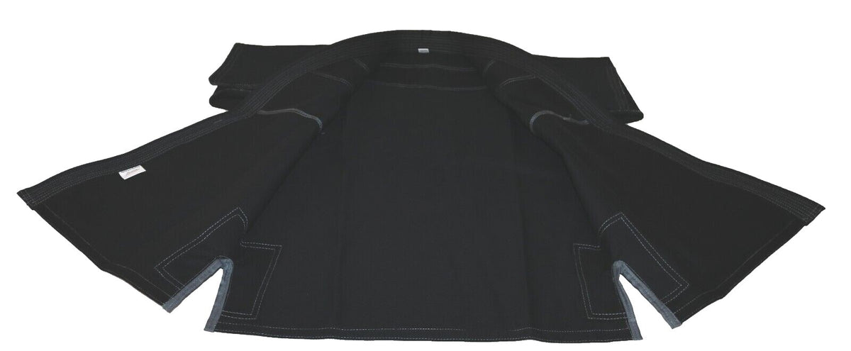 Martial Sports Brazilian Jiu Jitsu Gi Uniform - Black/Gray, Free Belt & Shipping