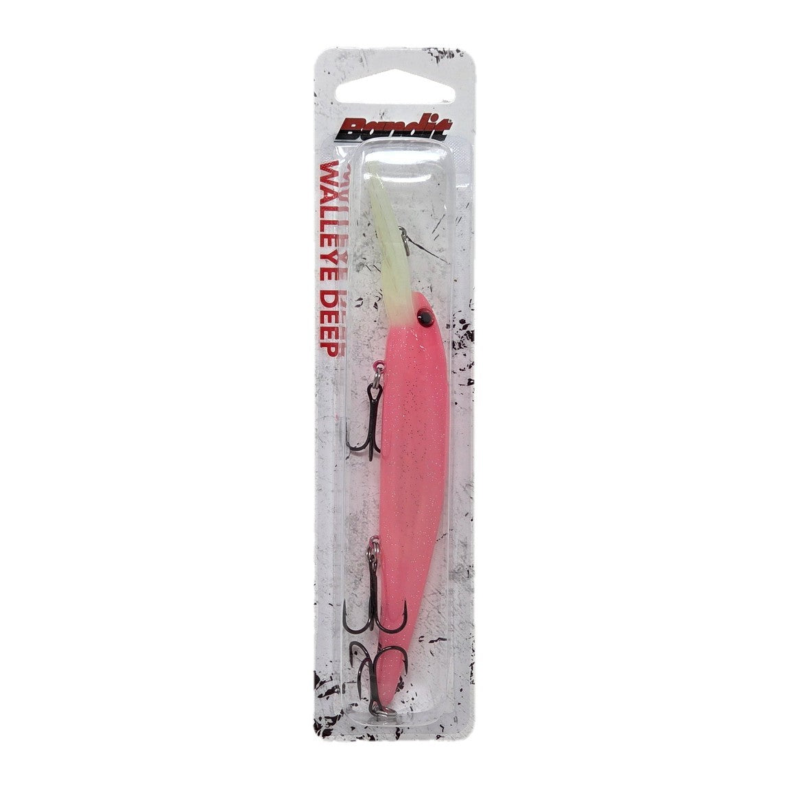 Deep Water Trolling Crankbait - Glow Pink Silver Sparkle 4.75" 5/8 oz - Lot of 3