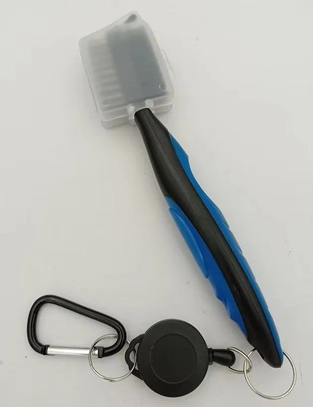Double Sided Golf Club Cleaning Brush Groove Cleaner Tool for Golf Maintenance