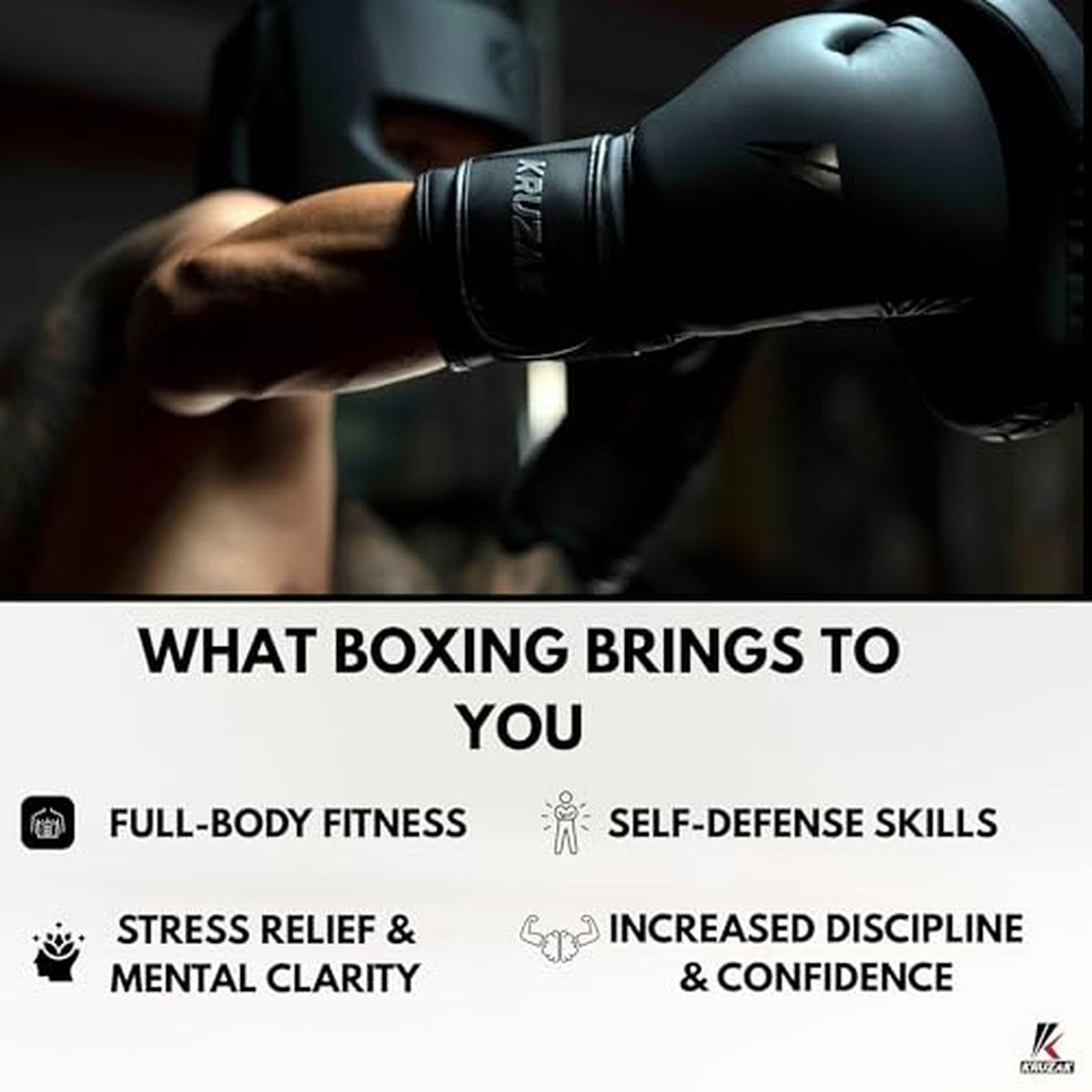 Boxing Gloves for Men & Women, Kickboxing Muay Thai Training, 14 oz White