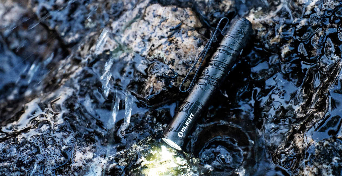 LED EDC Flashlight with Dual-Output Tail Switch - 200/300 Lumens, Compact
