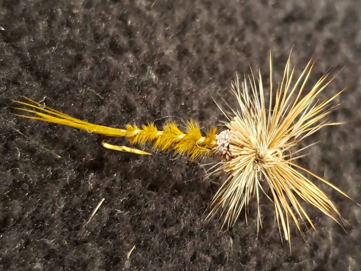 Fly Fishing Flies Callibaetis #12 Custom Tied Gray 1/2 Dozen