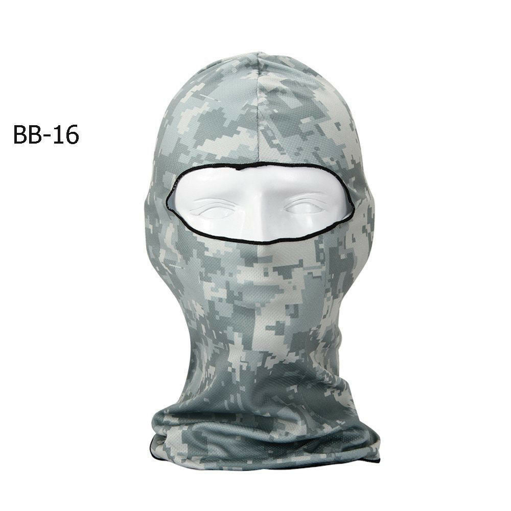 Full Face Mask UV Protection Ski Hood Tactical Balaclava for Men Women