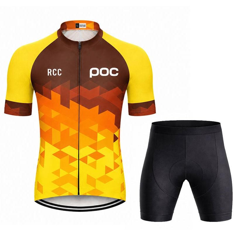 Men's Breathable Cycling Jersey Set for MTB and Summer Bike Riding