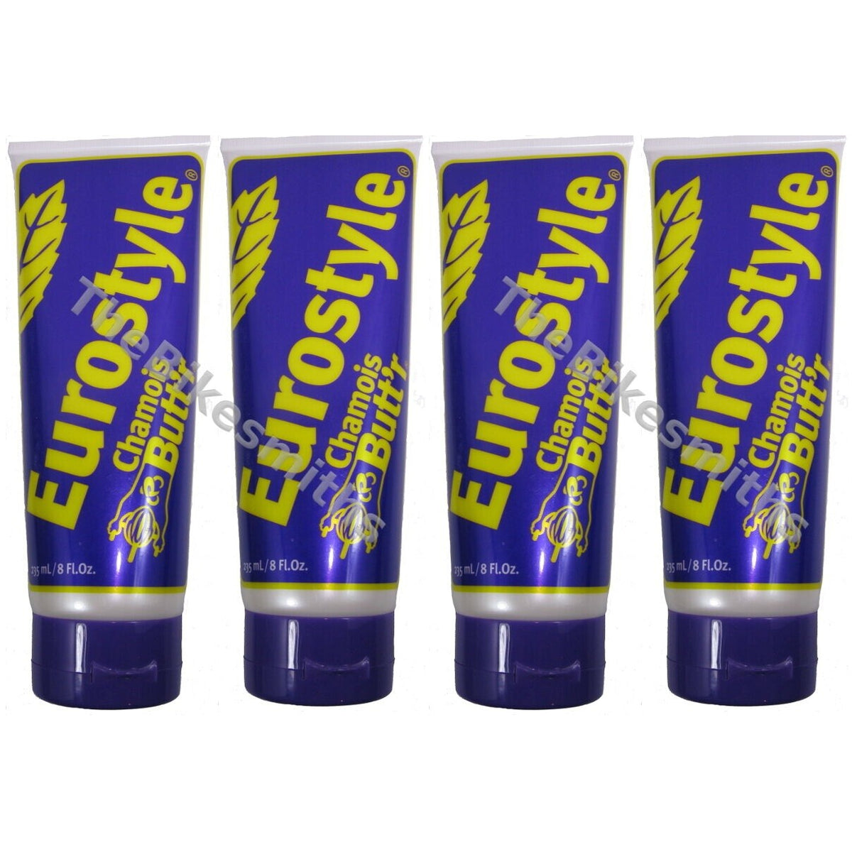 Cooling Chamois Butt'r Bike Cycling Shorts Cream 4-Pack 8oz Tubes