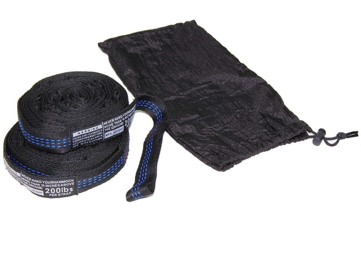 Hammock Hanging Straps Set of 2 - Adjustable Polyester Support System