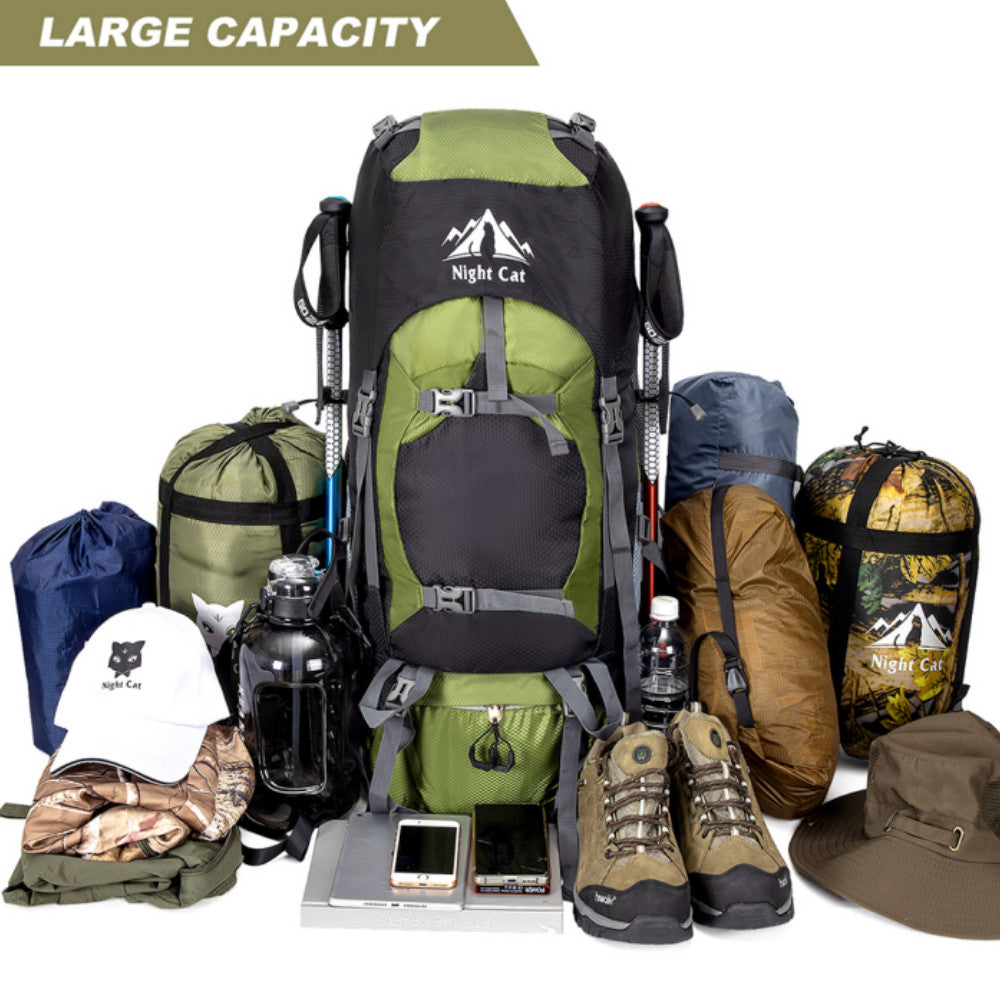 Large Tactical Backpack Rucksack for Camping Hiking Travel 70L/90L