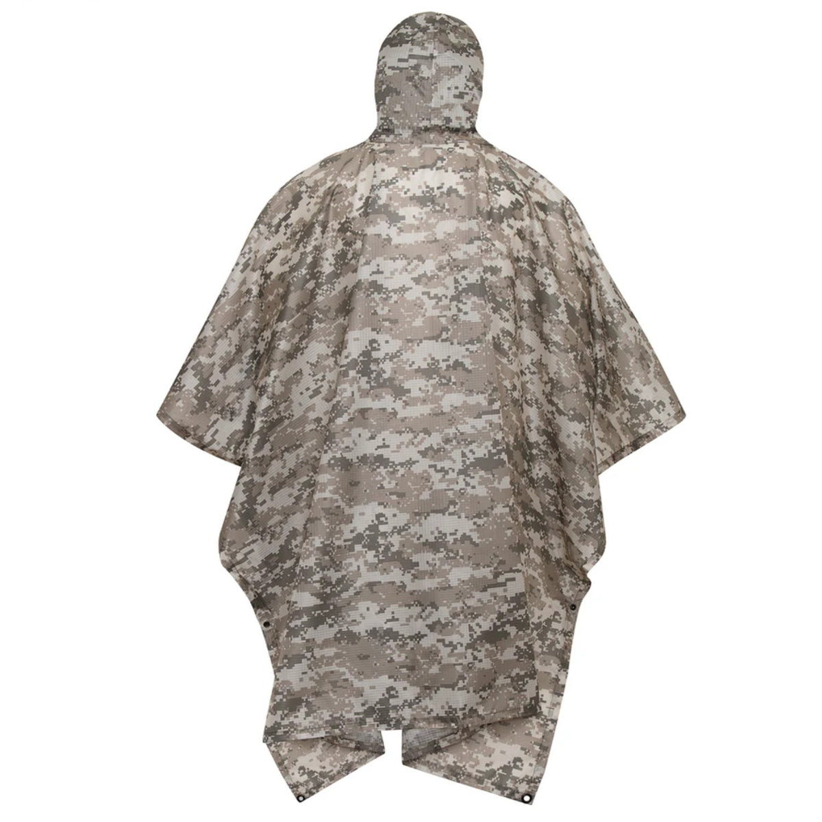Waterproof Military G.I. Style Poncho Tent Shelter ACU Digital Camo