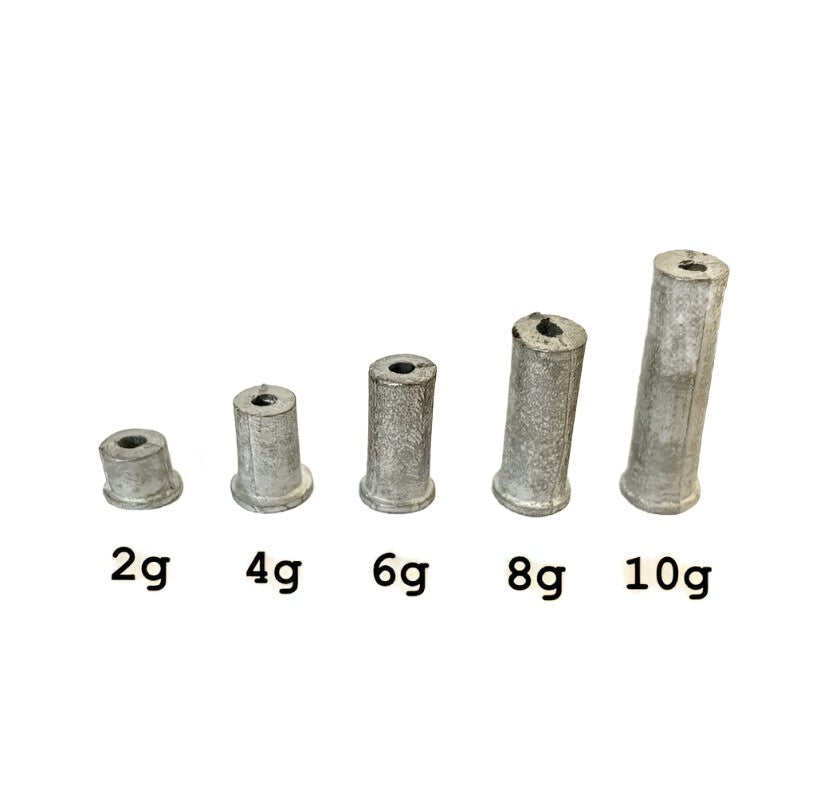 Lead Tip Weight Plugs for Golf Clubs - All Sizes Pack of 6 or 10