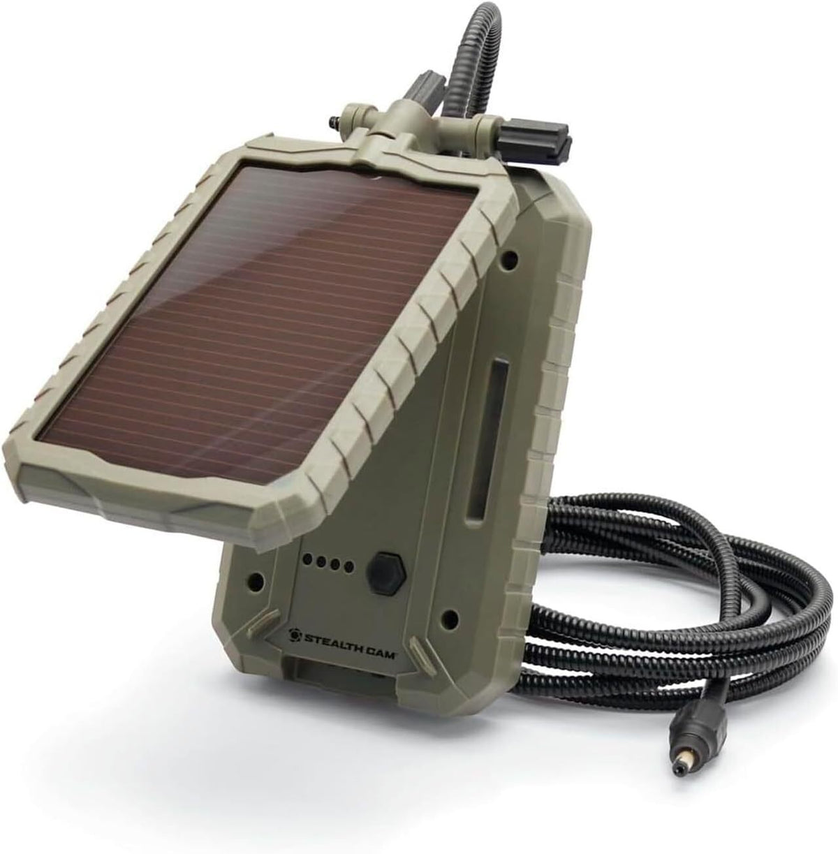 Solar Battery Pack for Trail Cameras 3000mAh 12V Rechargeable Charger