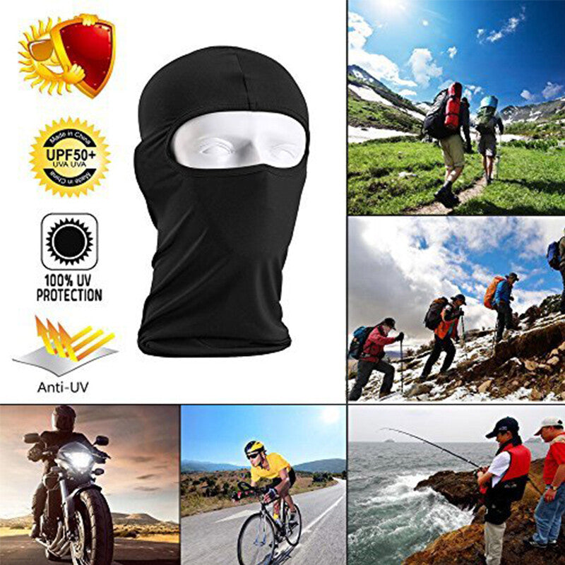 Lightweight Tactical Balaclava Face Mask with UV Protection - Windproof & Breathable