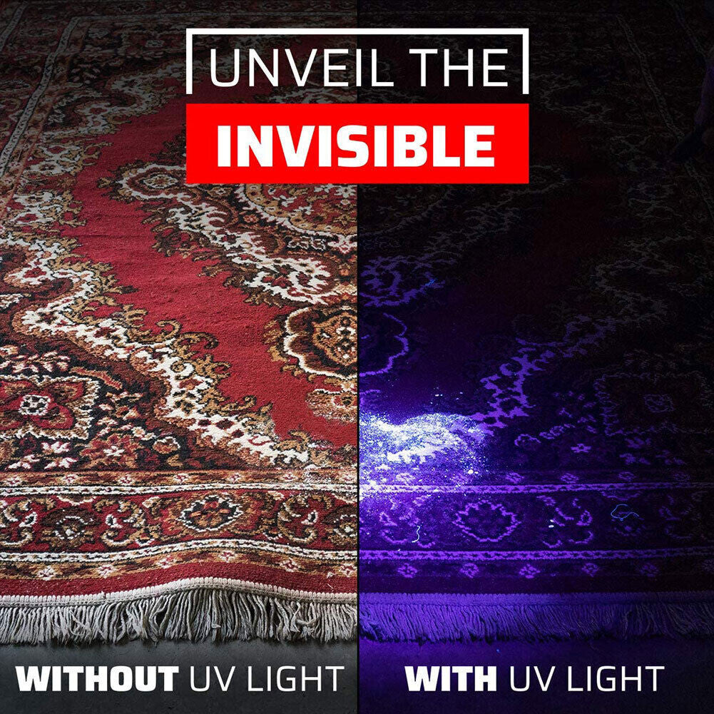 UV Blacklight Flashlight 395nm Handheld UV Pen Light for Insect Detection