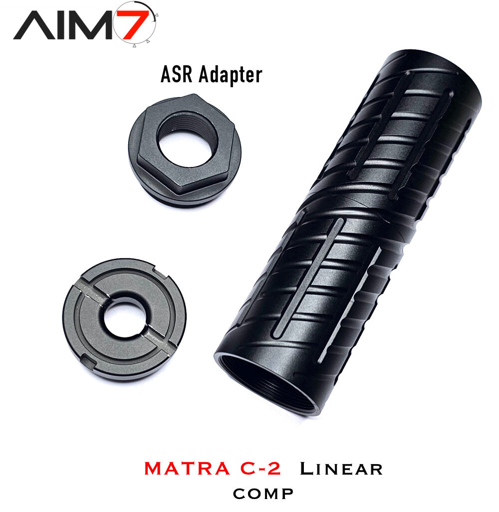 Linear Comp Modular Kit 1/2x28 5/8x24 Thread Adapter Options Compatible with Rifles