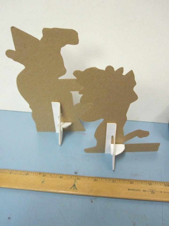 Vintage VOLCOM Snowboard & Surf Cardboard Display Set - Old Stock Collectible