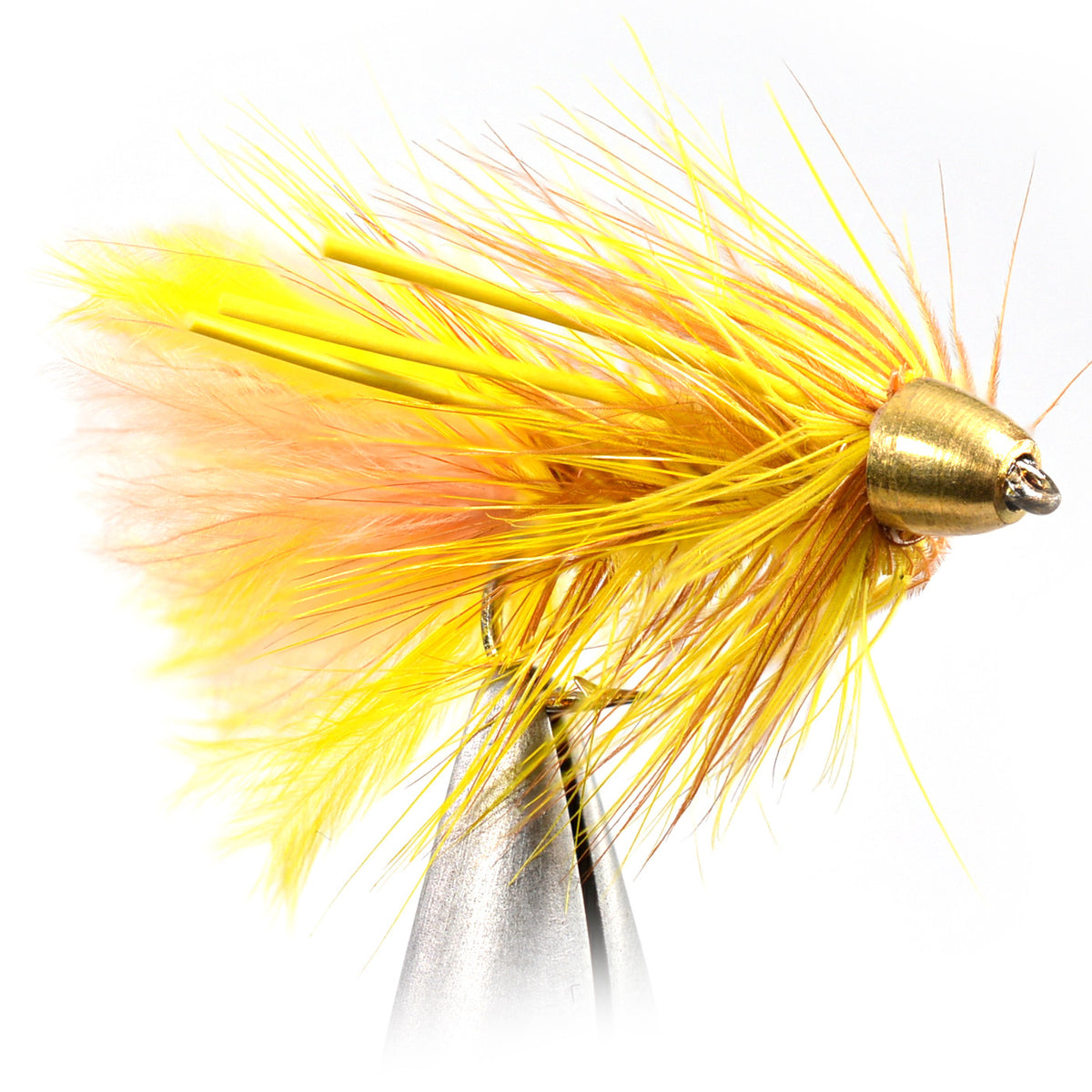 Weighted Cone Head Streamer Flies for Fishing - Assorted Sizes, 1 Dozen