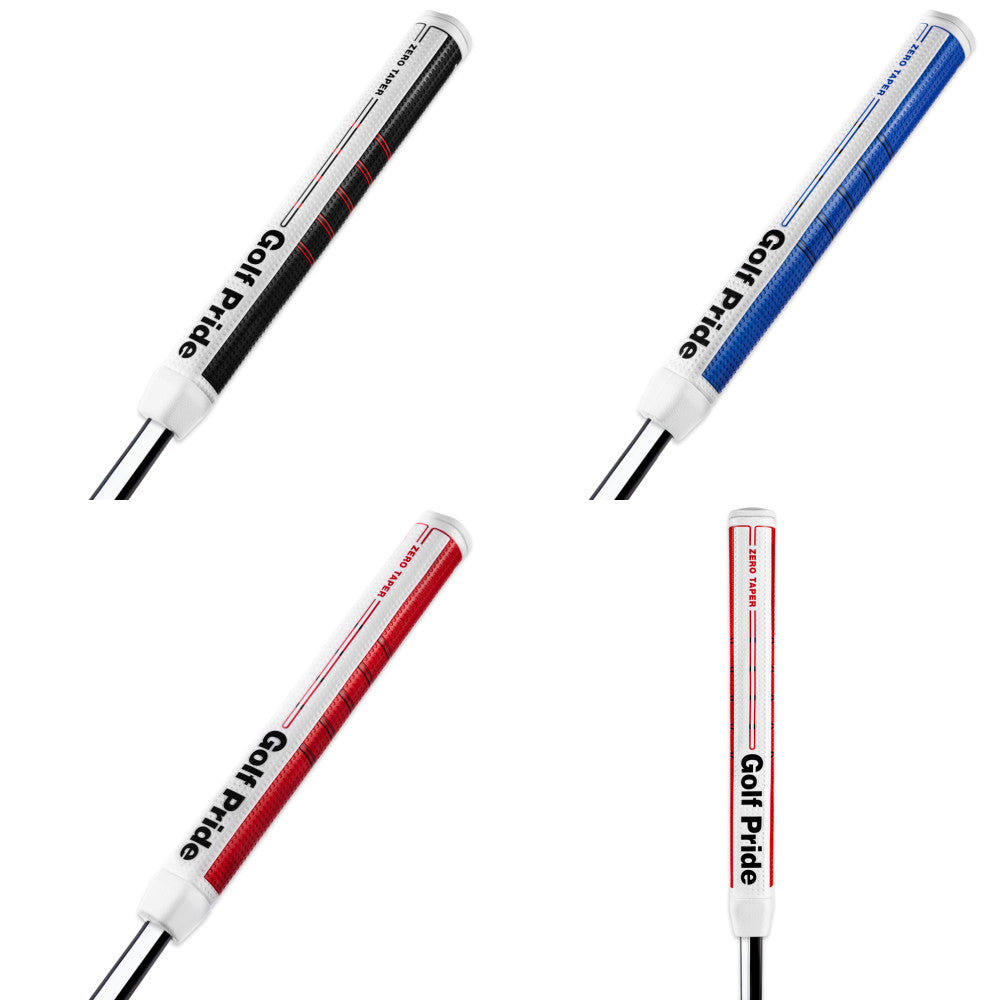 Golf Pride Zero Taper Putter Grip Modern Design Soft Tacky Feel