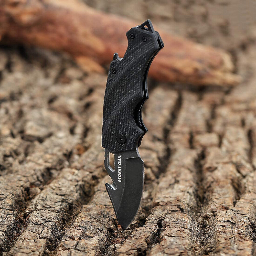 Folding Pocket Knife with G10 Handle 2.5-Inch Blade Multifunction EDC Tool