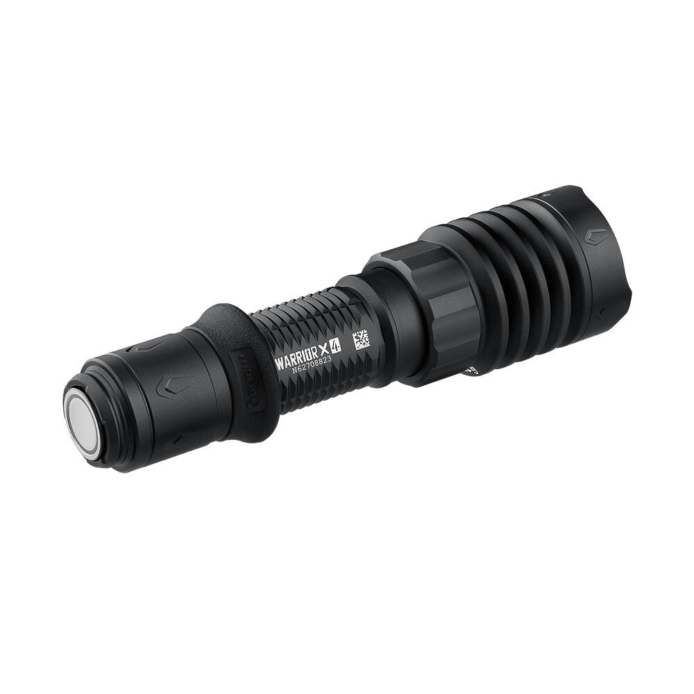 Rechargeable Tactical Flashlight with Holster - 2600 Lumens, USB-C, Waterproof