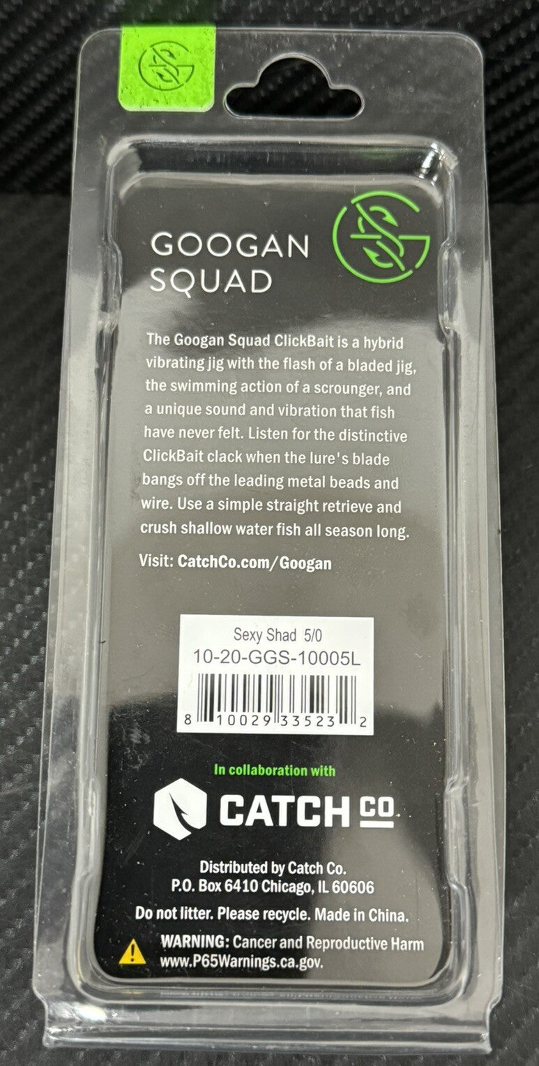 Vibrating Bladed Jig Fishing Lure 1/2oz - Sexy Shad