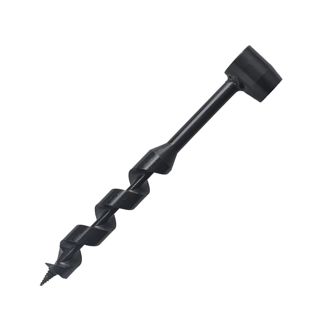 Manual Bushcraft Bore Auger Tool 1-Inch for Wilderness Shelter Building