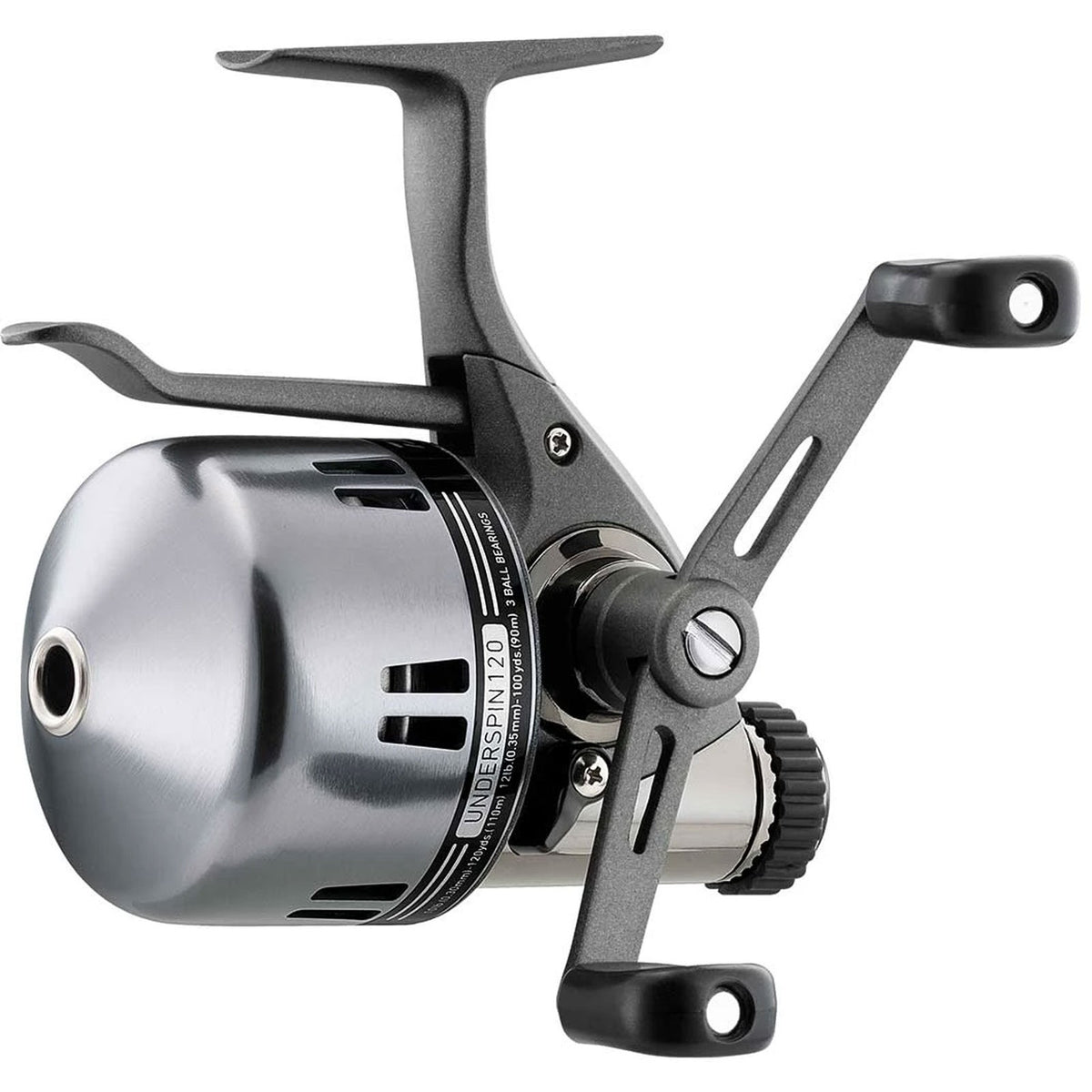 Underspin Fishing Reel 4.1:1 Gear Ratio Spincast Reel with Line Pre-Wound