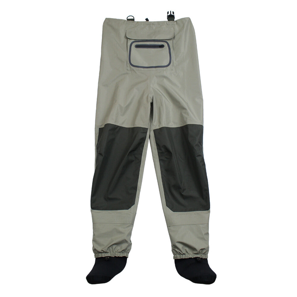 Breathable Waterproof Fly Fishing Chest Waders with Adjustable Suspenders