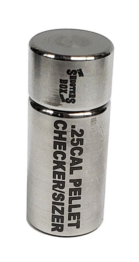 .25 Caliber Pellet Resizer Kit Stainless Steel - Precision Tool for Shooting & Hunting
