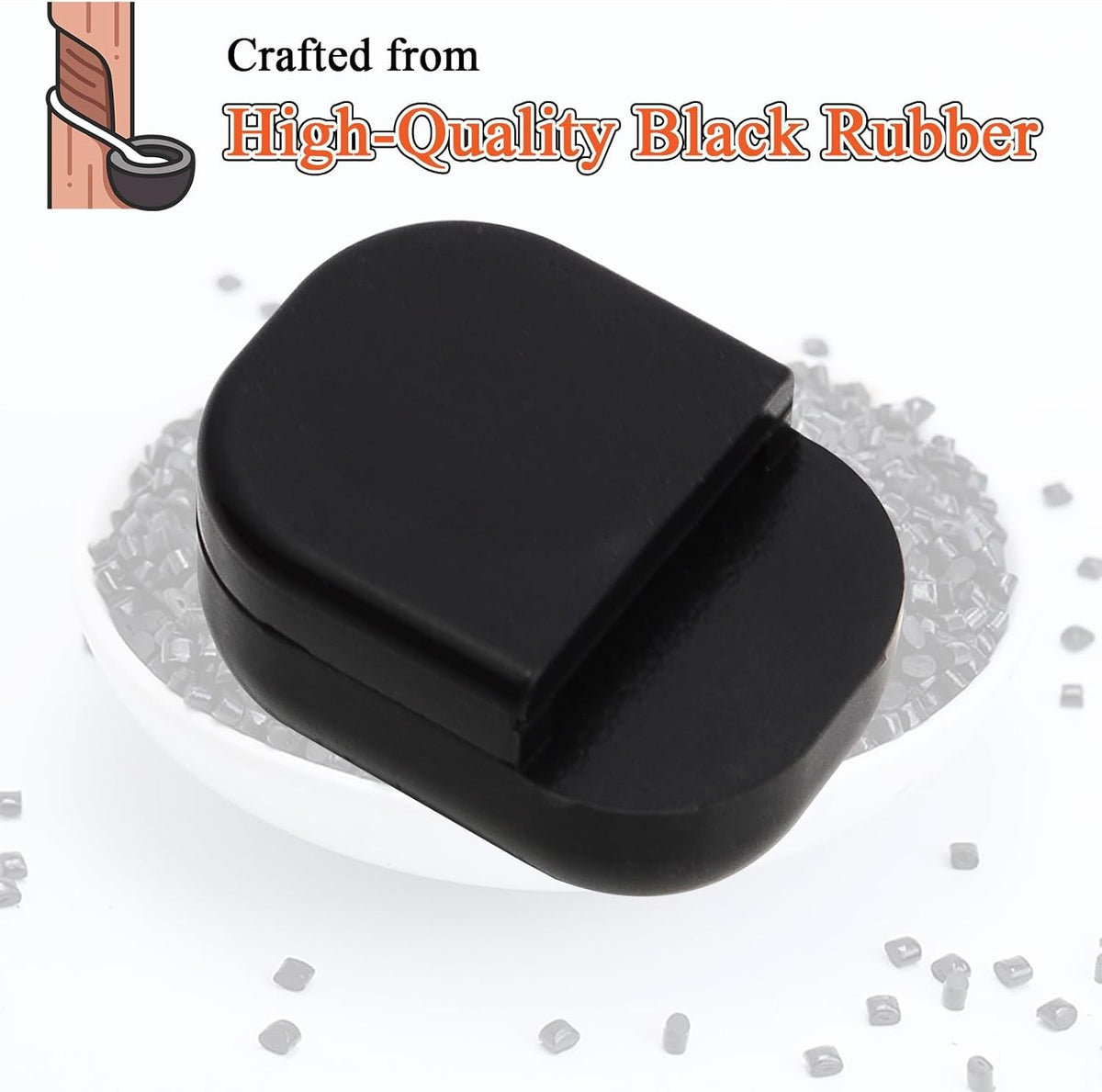 Kickstand Rubber Bumper Pad for Harley Touring & Road King Motorcycles