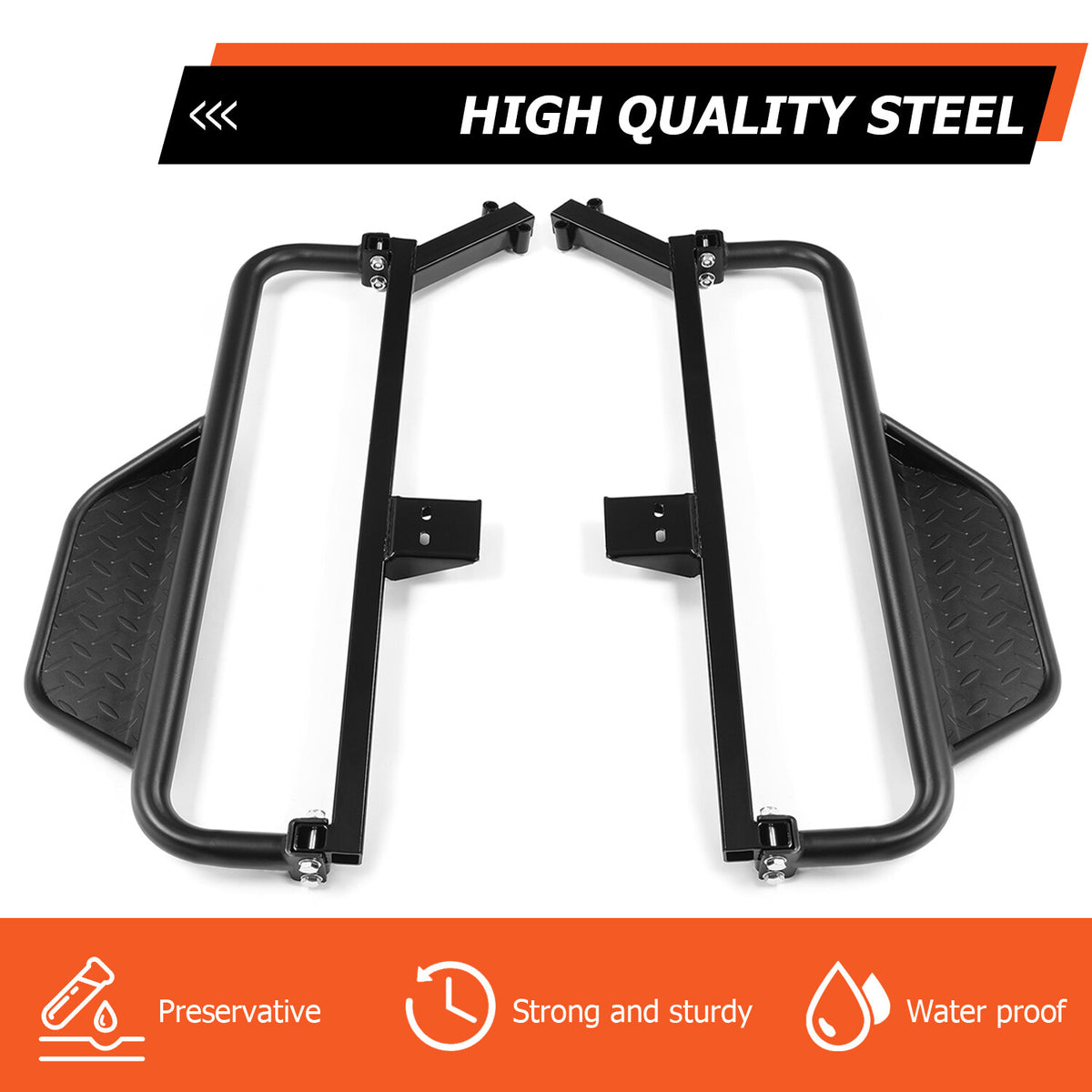 Club Car Onward Nerf Bars Running Boards Side Step 2018-2019