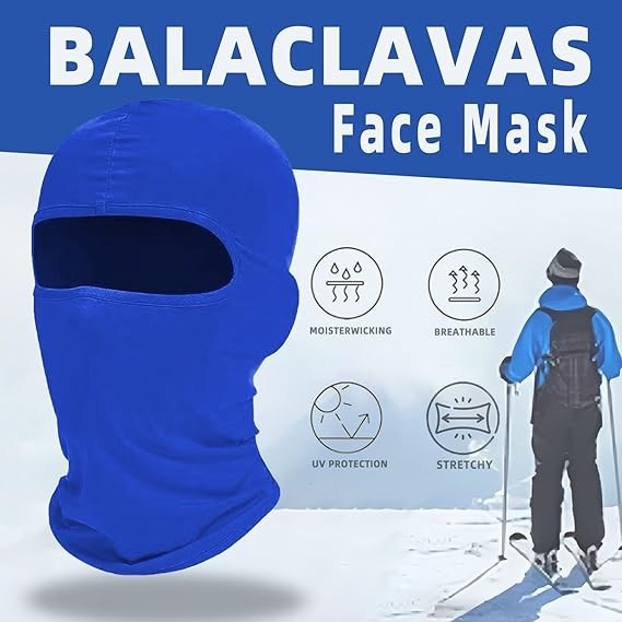 Unisex Thermal Face Mask 4 Pack for Winter Outdoor Sports & Activities