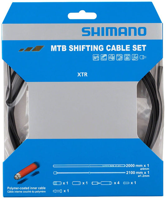 Shimano MTB Rear Polymer Shift Cable Set - Bicycle Derailleur Cable