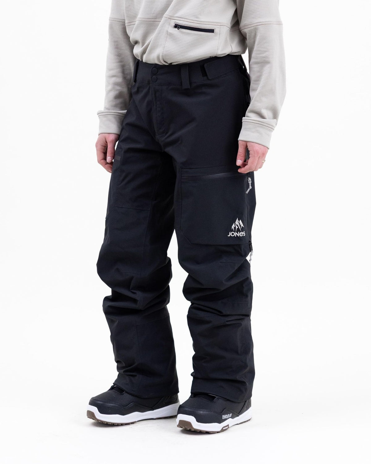 Unisex Snow Pants with Recycled 20K/20K Waterproof Breathable Fabric - Baggy Fit