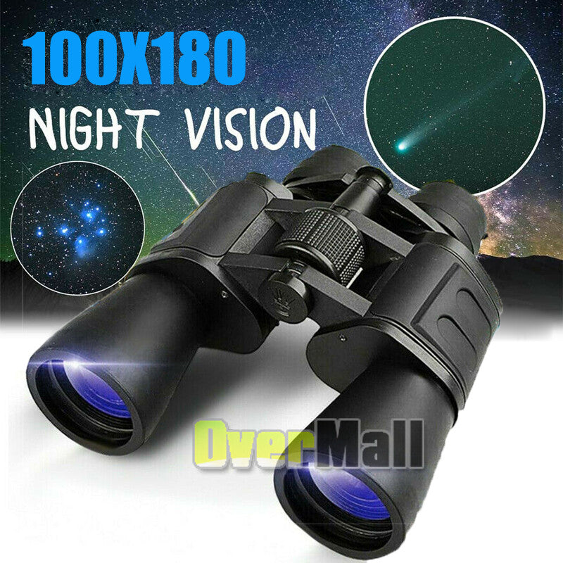 Night Vision Binoculars 100x180 BK-4 Prism Military Hunting Goggles