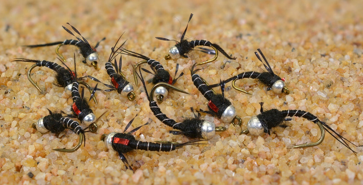 Tungsten Bead Mayfly Nymph Flies for Fly Tying - Multiple Sizes
