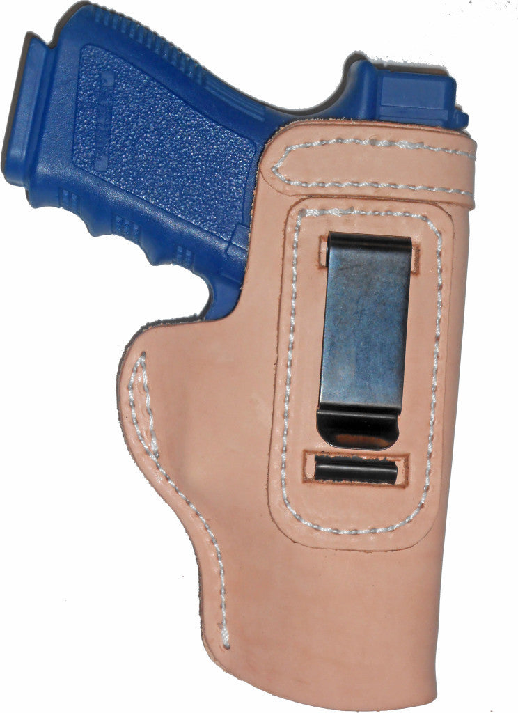 Leather Inside Waistband Gun Holster for Concealed Carry - Multiple Models