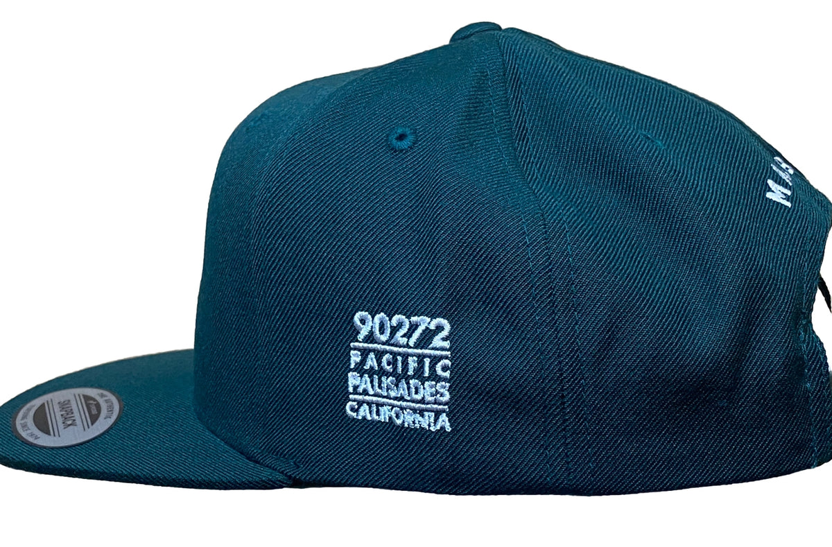 Golf Hat with Tags - Green Pacific Palisades Riviera Tournament Cap