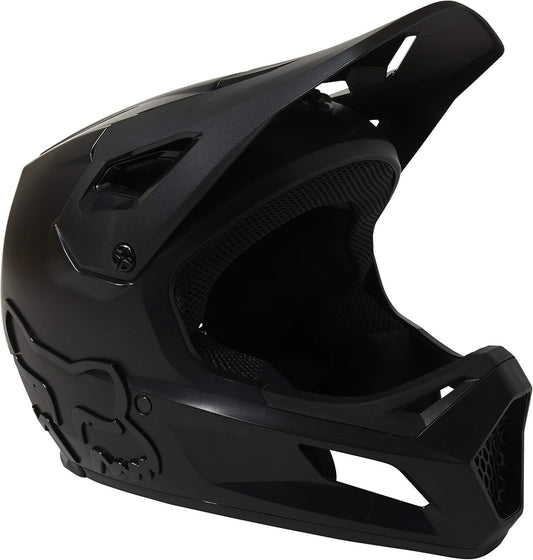 Youth Full Face Mountain Bike Helmet Black Small ASTM F1952 Certified