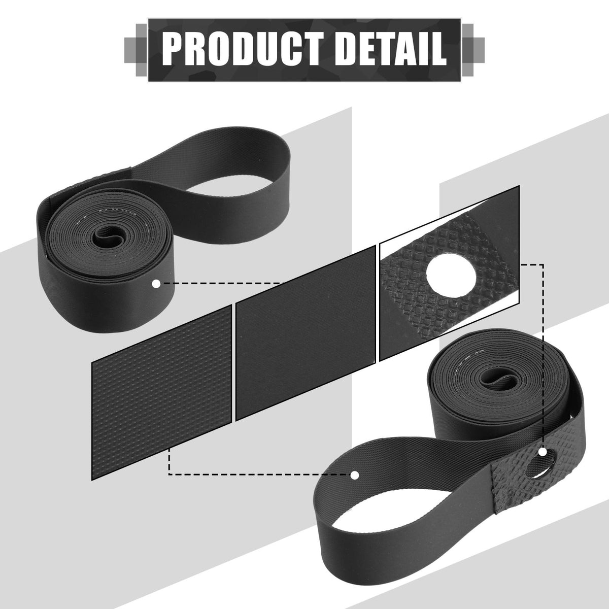 26-Inch Bicycle Rim Tape - Inner Tube Band for Wheel Protection