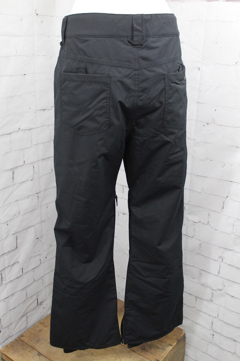 Men's Snowboard Pants Waterproof Insulated Ski Snowboarding Outerwear Black XL