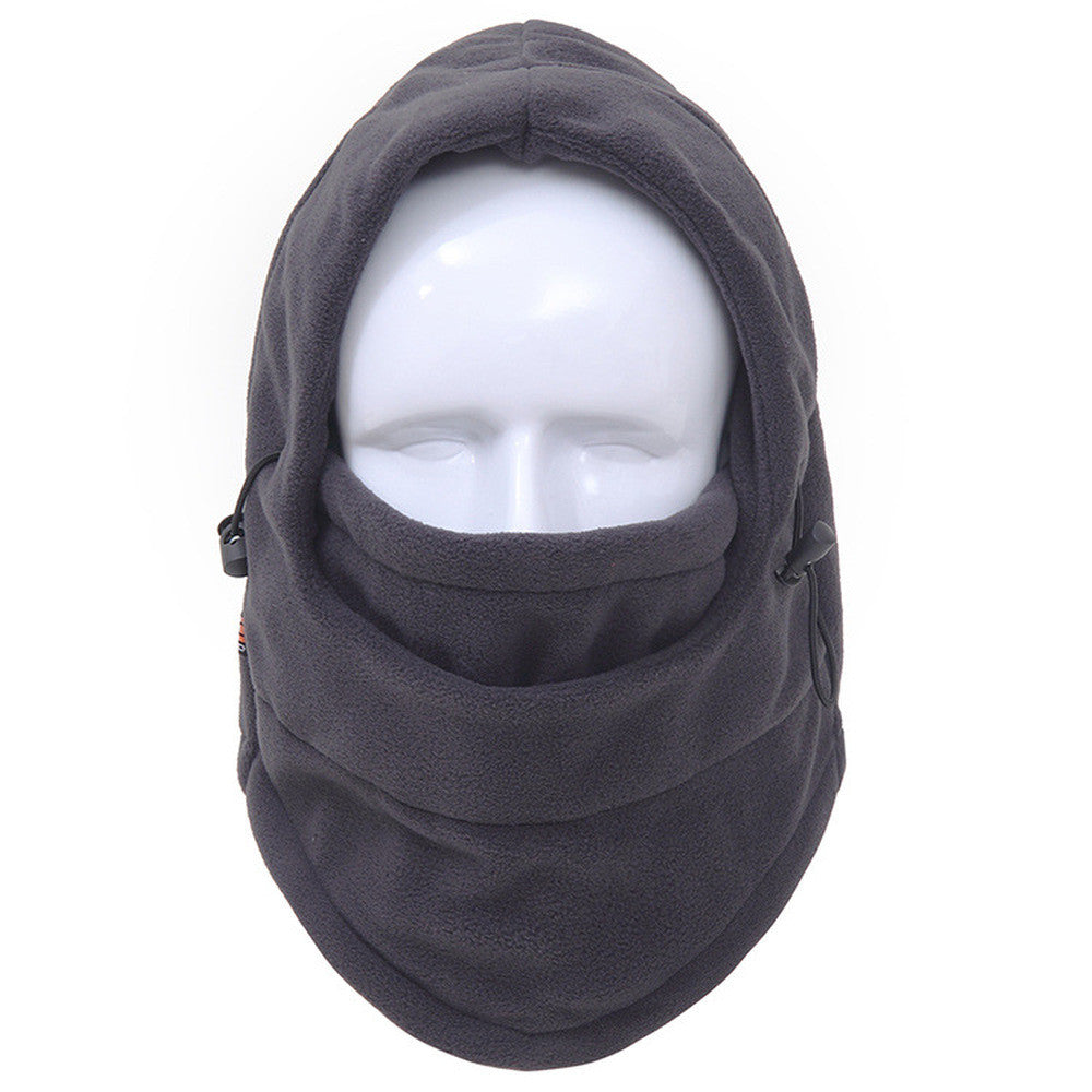 Winter Thermal Fleece Balaclava Ski Mask with Neck Warmer - Full Face Mask for Cold Weather