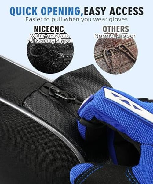 Motorcycle Rear Frame Tail Bag Waterproof Luggage Rack Tool Pouch